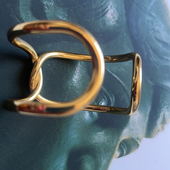 J Crew interlock gold cuff - Picture 5 of 5